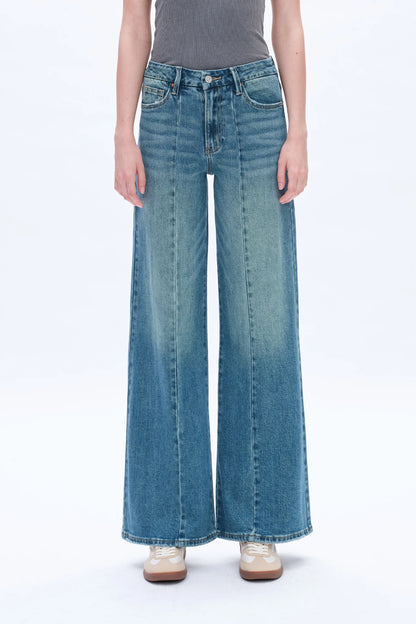 High Rise Wide Leg Jeans