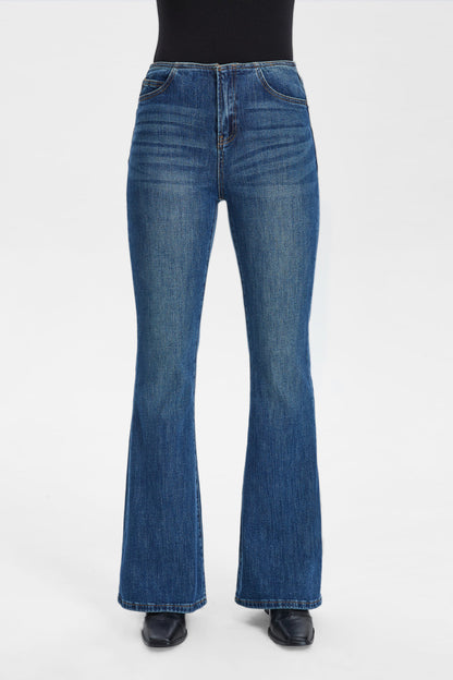 High Rise Bootcut Flare Jeans