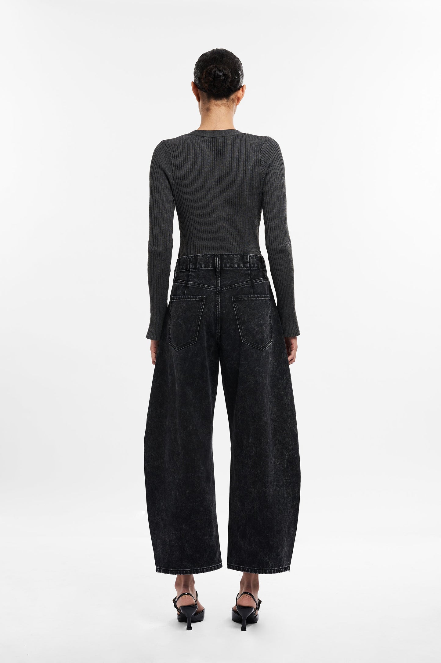 Women's Barrel Jeans Wide Leg