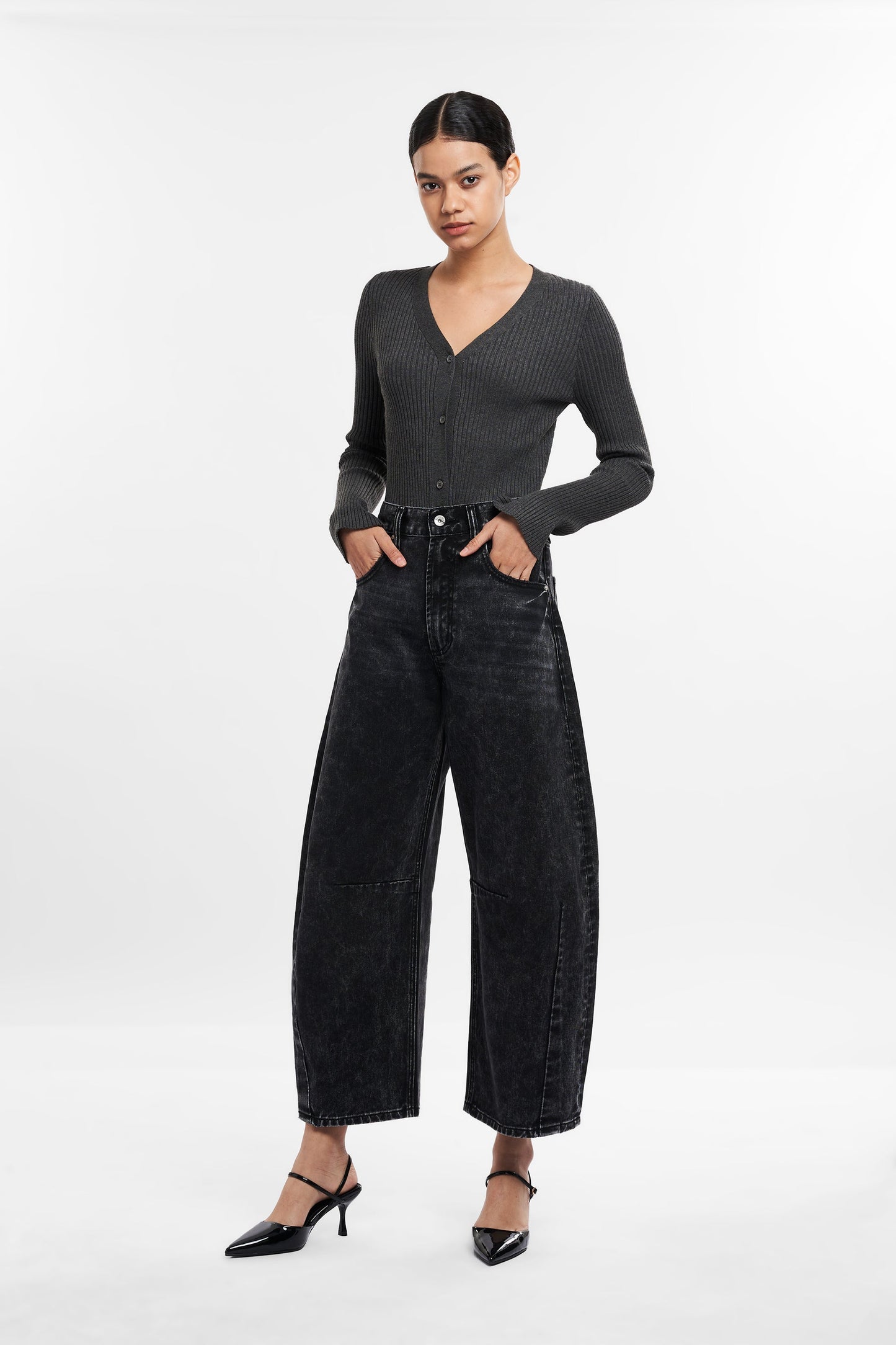 Women's Barrel Jeans Wide Leg