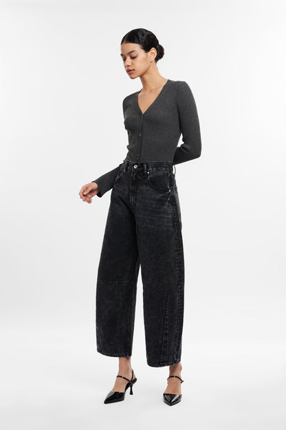 Women's Barrel Jeans Wide Leg