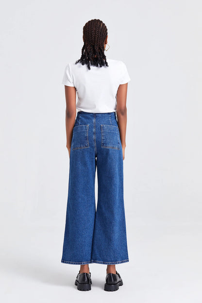 High Rise Wide Leg Jeans