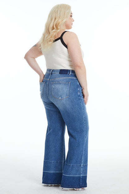 High Rise Wide Leg Jeans