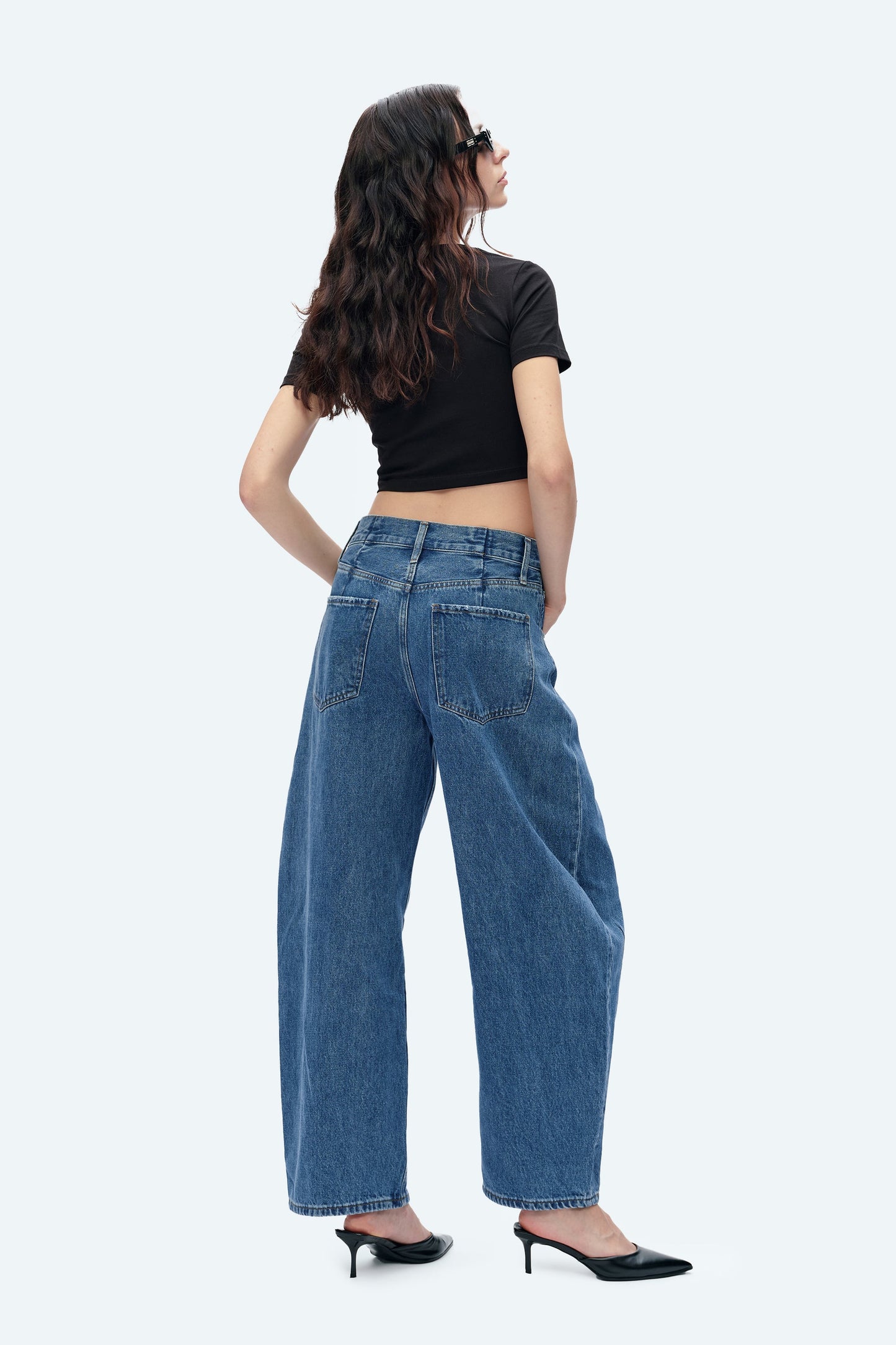 Women's Barrel Jeans Wide Leg