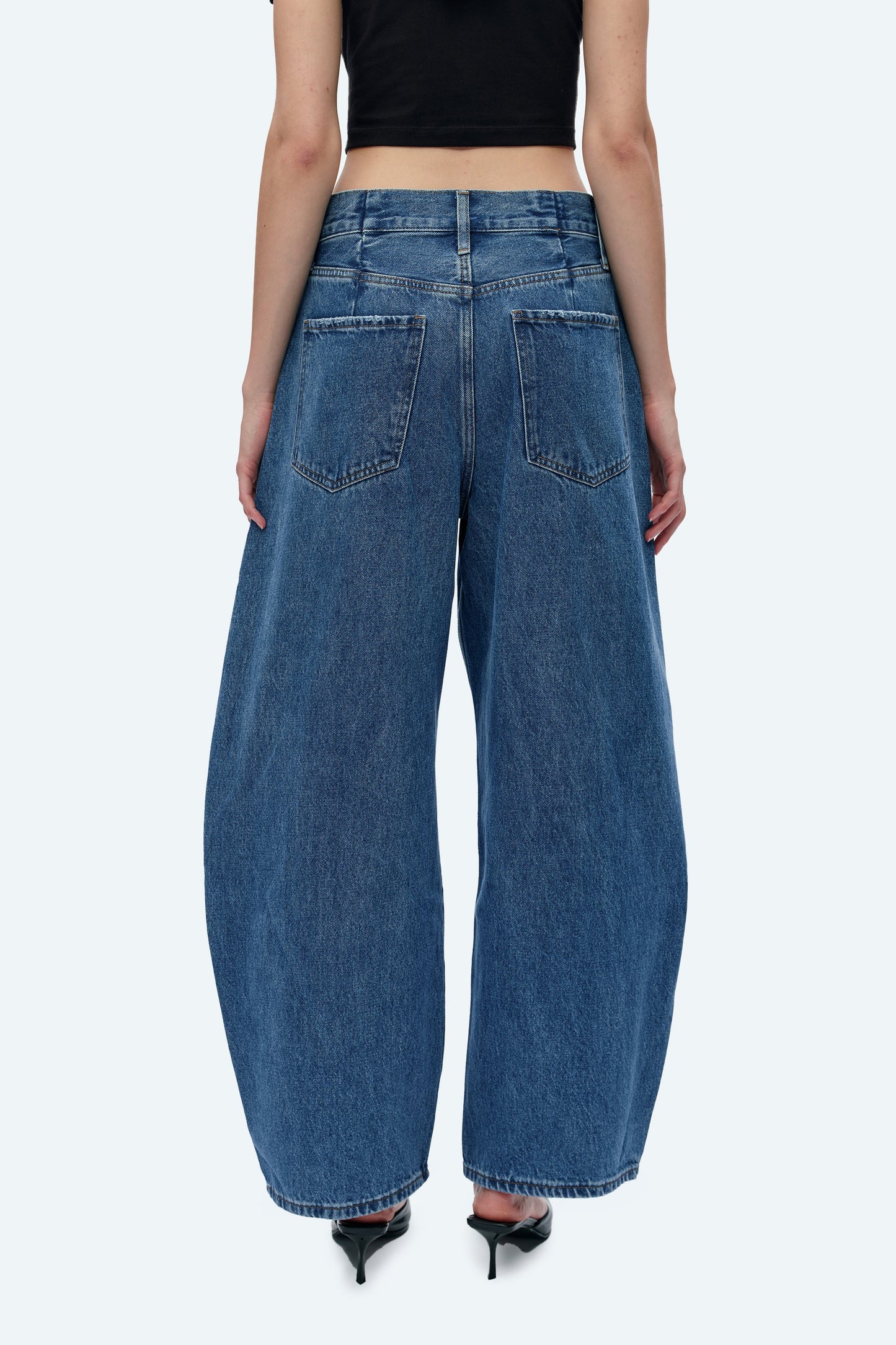 Women's Barrel Jeans Wide Leg