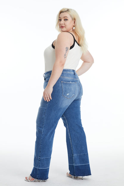 High Rise Wide Leg Jeans