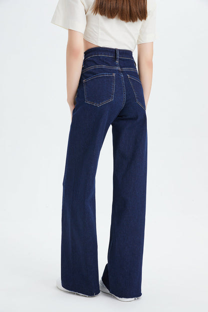 Women's High Rise Wide Leg Jeans